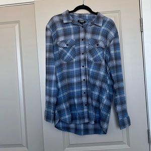 Blue & Gray RSQ Flannel Shirt